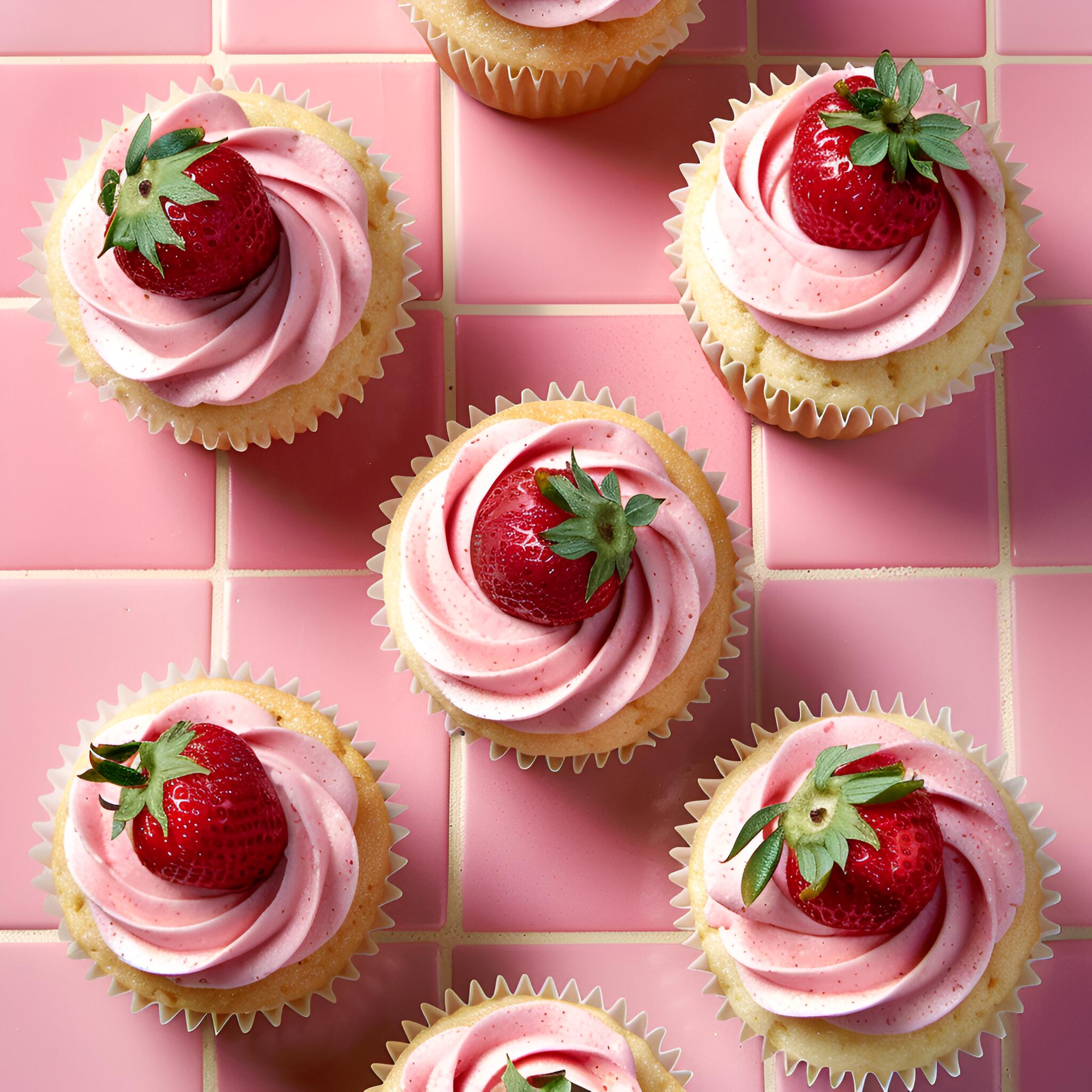 Strawberry cakes