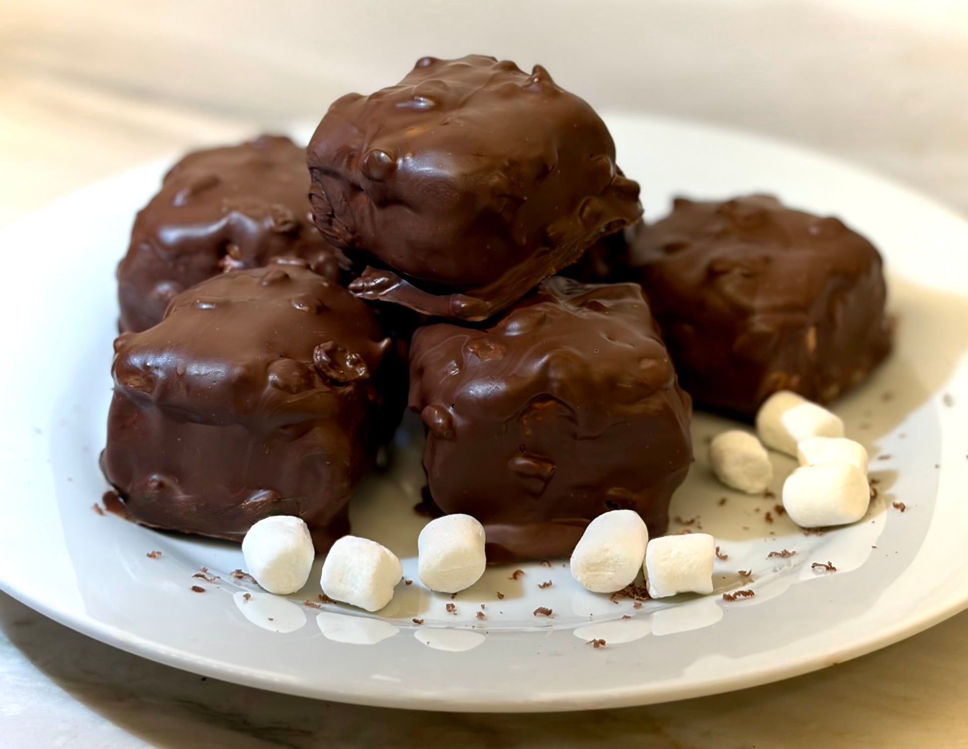 Scotchmallows Chocolate Covered Marshmallow Caramel - Confectionery Cuisine