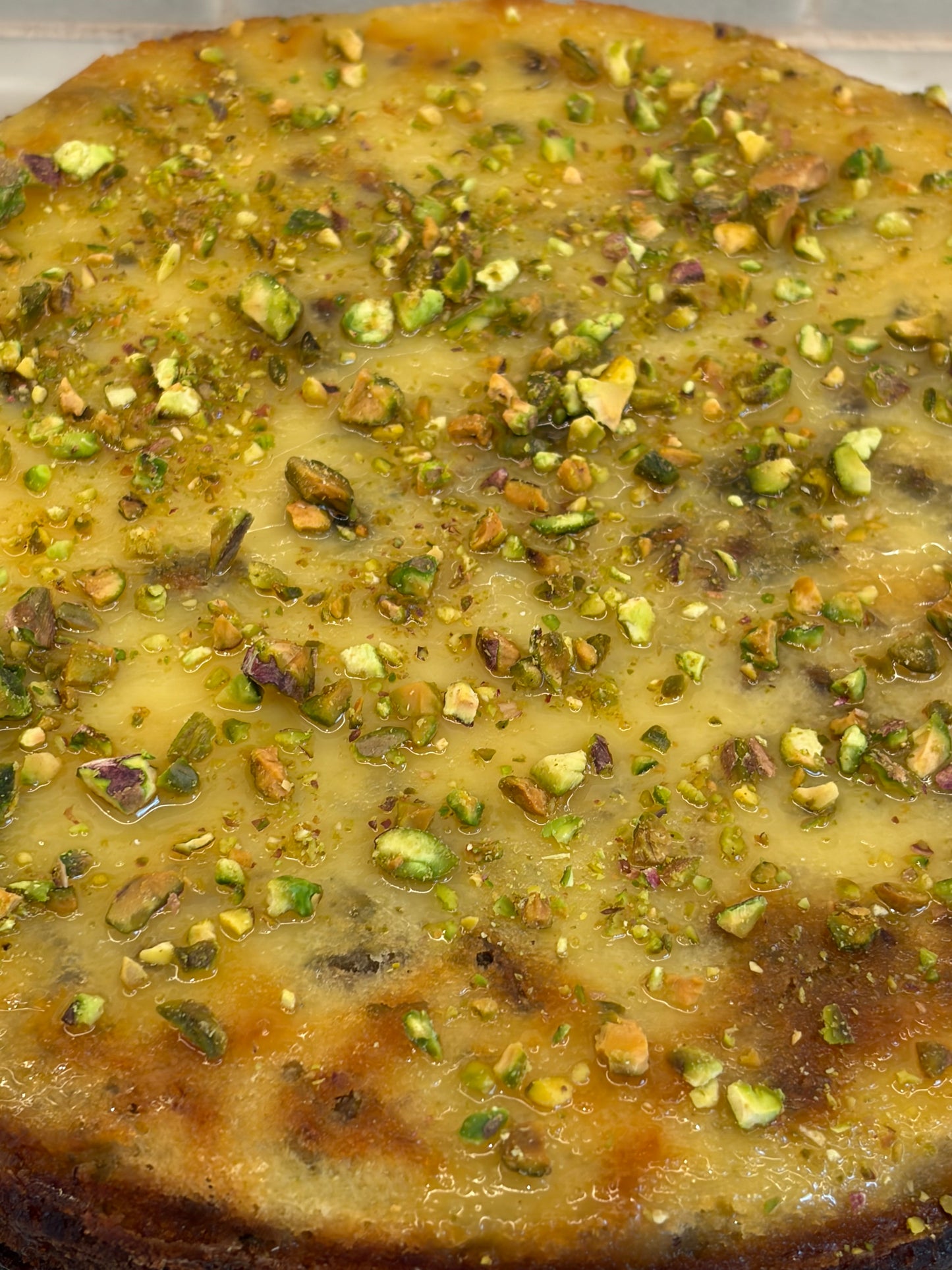 Gourmet Flourless Lemon Pistachio Cake