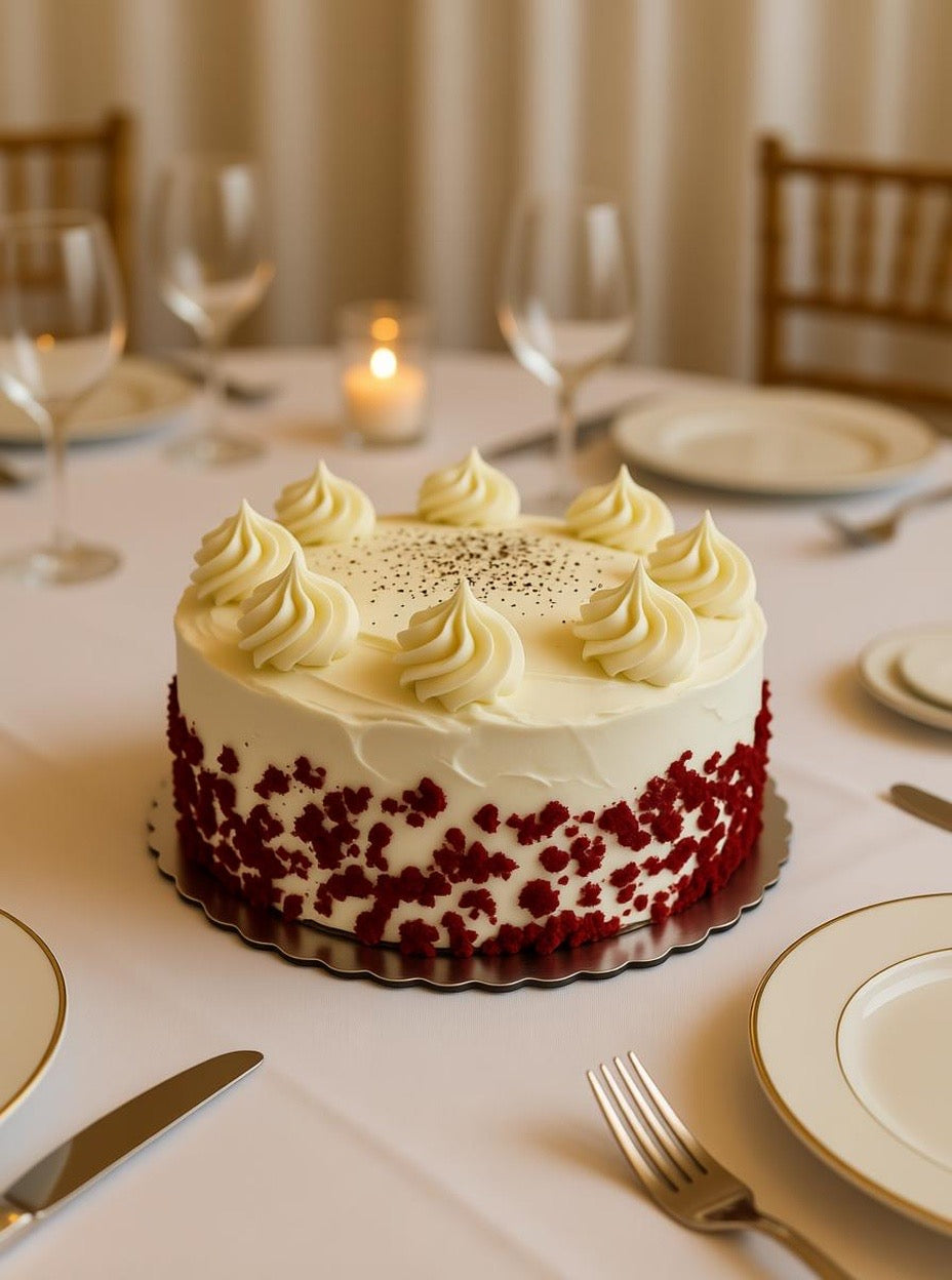 Red Velvet 2 Layer Cake