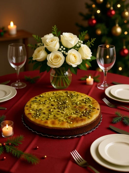 Gourmet Flourless Lemon Pistachio Cake Limited Time Only