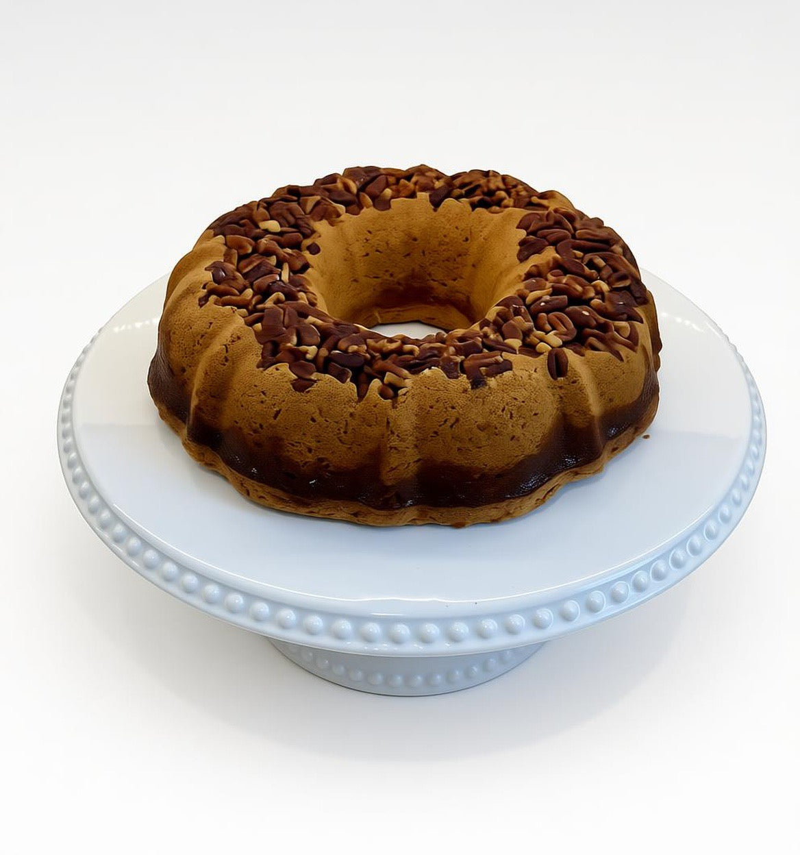 Ooey Gooey Butter Pecan Bundt Cake or Personal Size