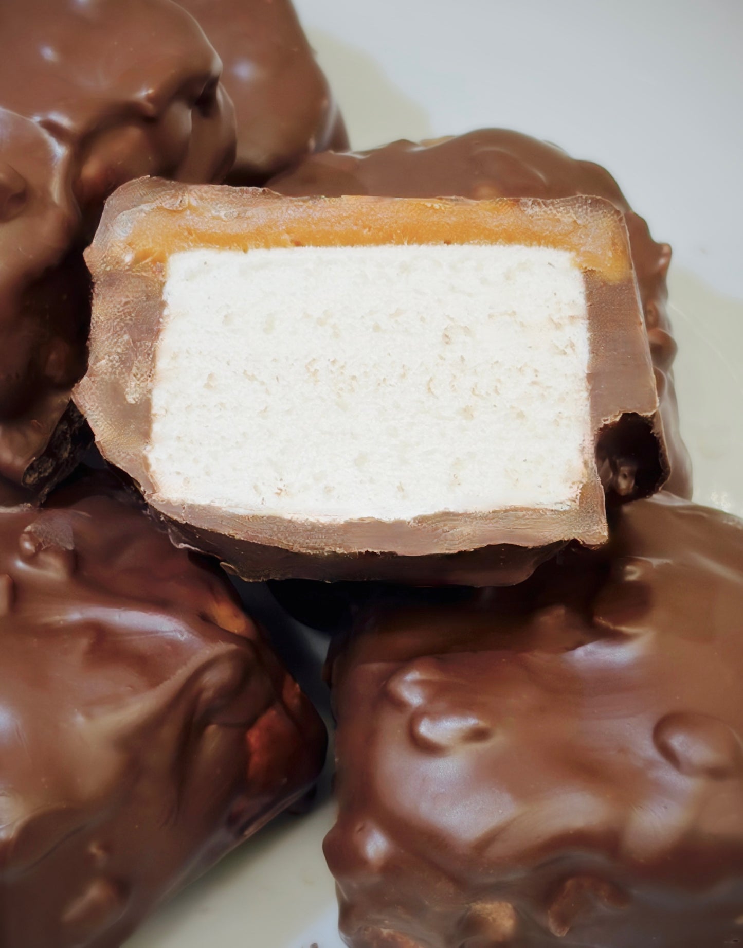 Scotchmallows Chocolate Covered Marshmallow Caramel - Confectionery Cuisine