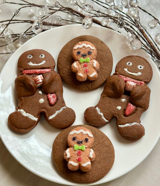 Holiday Gingerbread Men Cookies Dozen Limited Time