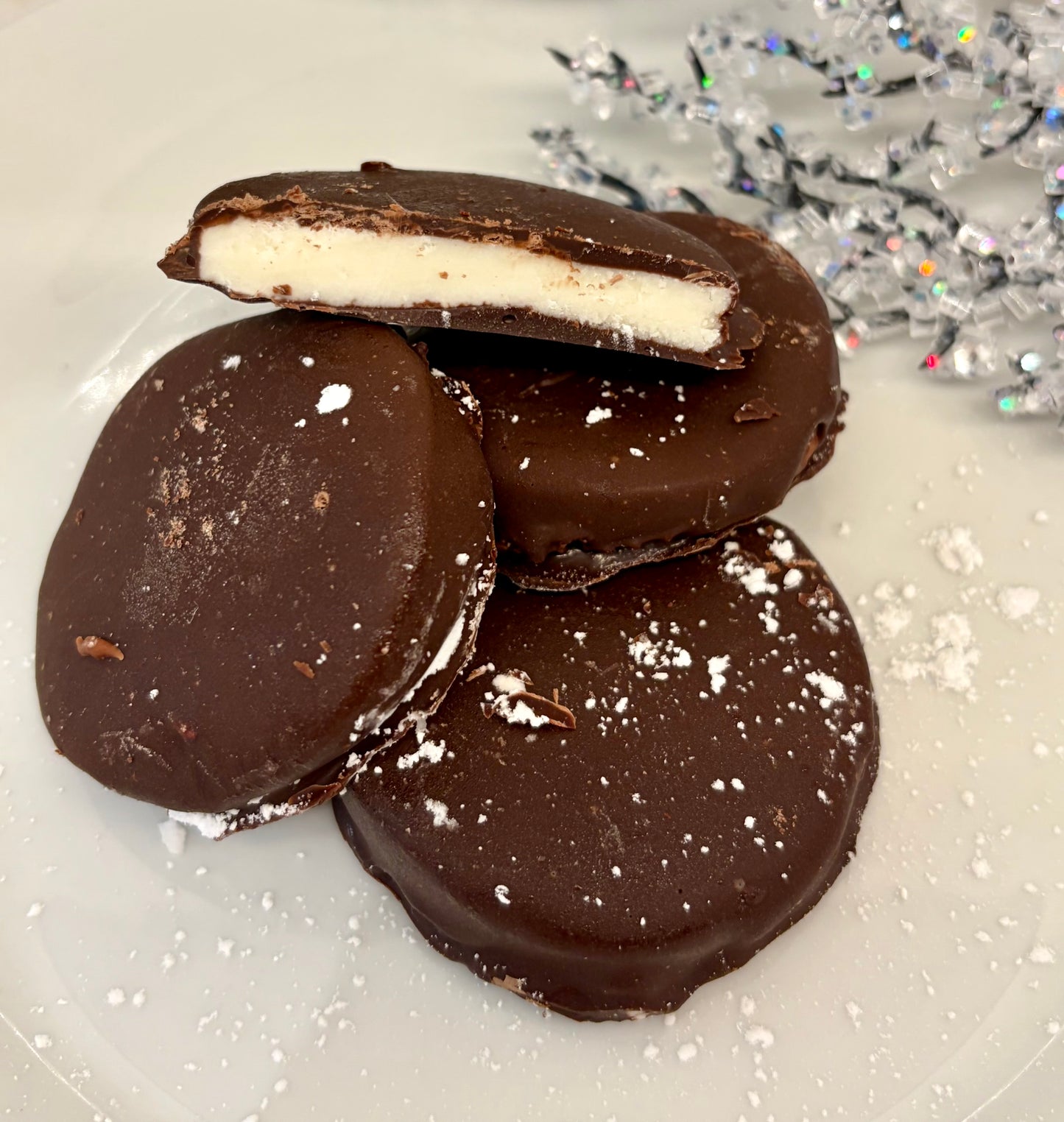 Chocolate Peppermint Patty Candy Doz. - Confectionery Cuisine