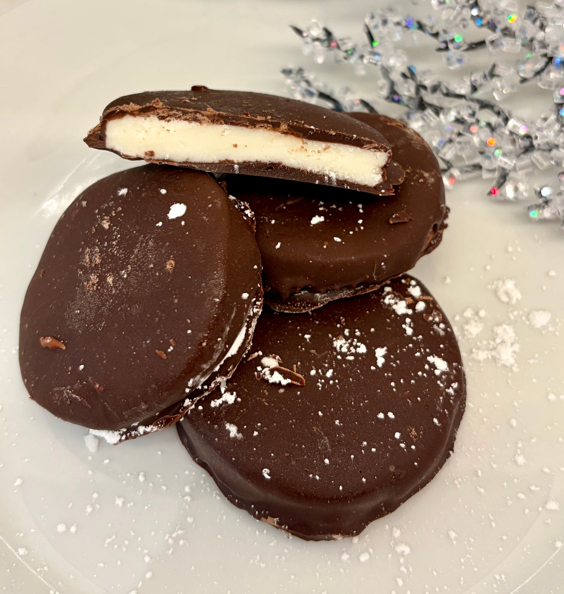 Chocolate Peppermint Patty Candy Doz. - Confectionery Cuisine