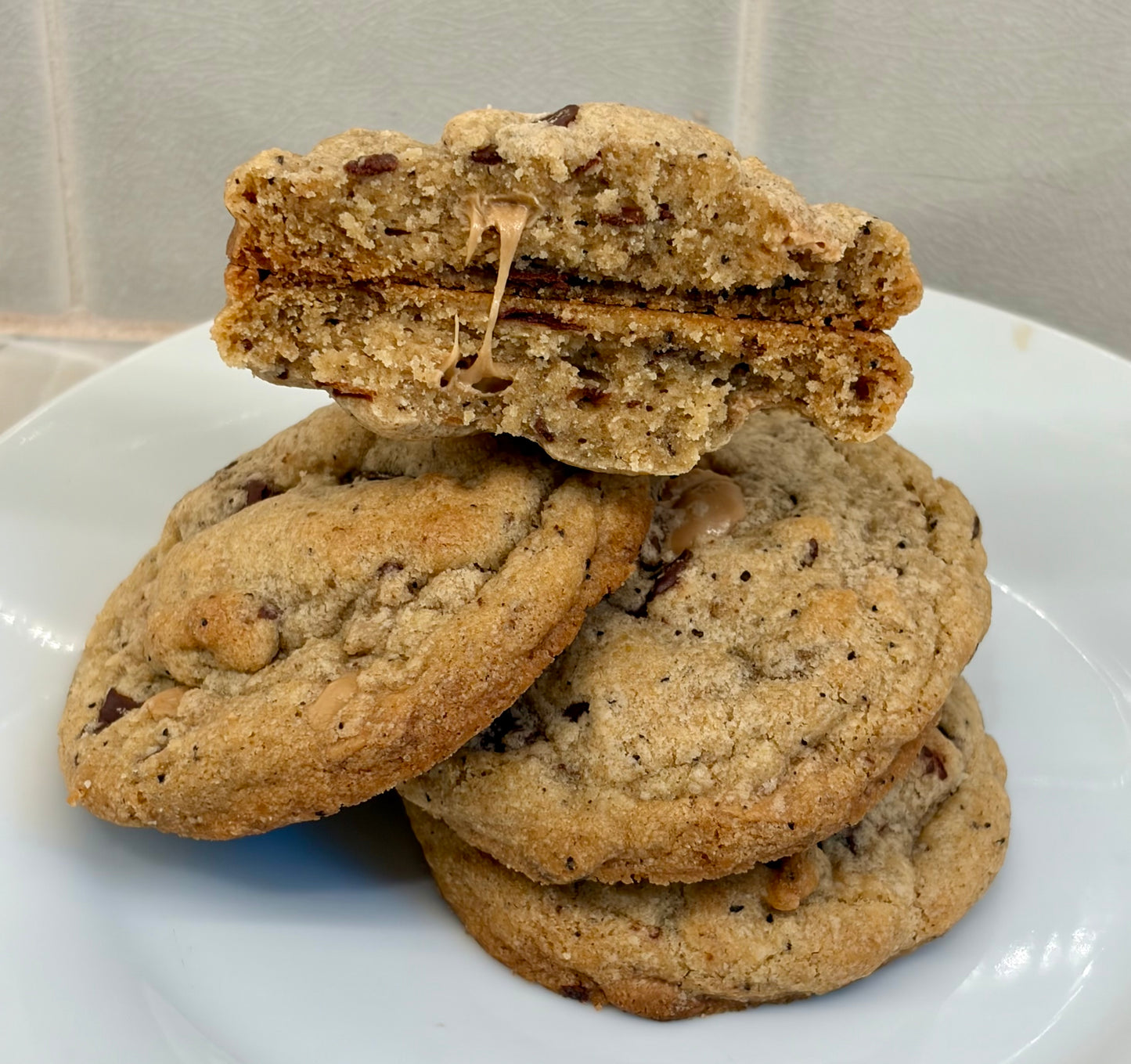 Gourmet Browned Butter Toffee Hazelnut Chocolate Chip Cookies