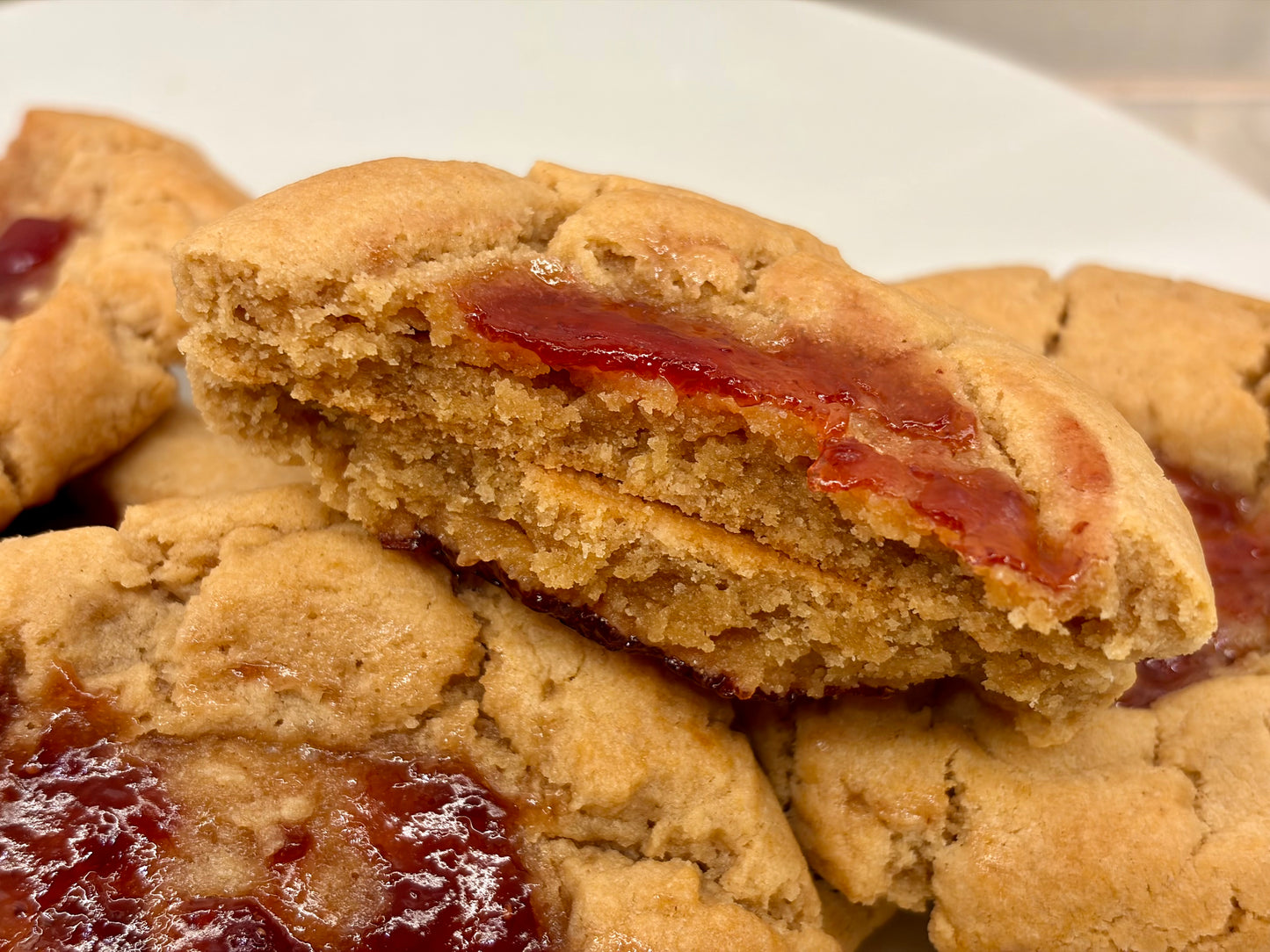 Gourmet Peanut Butter & Jelly Cookies