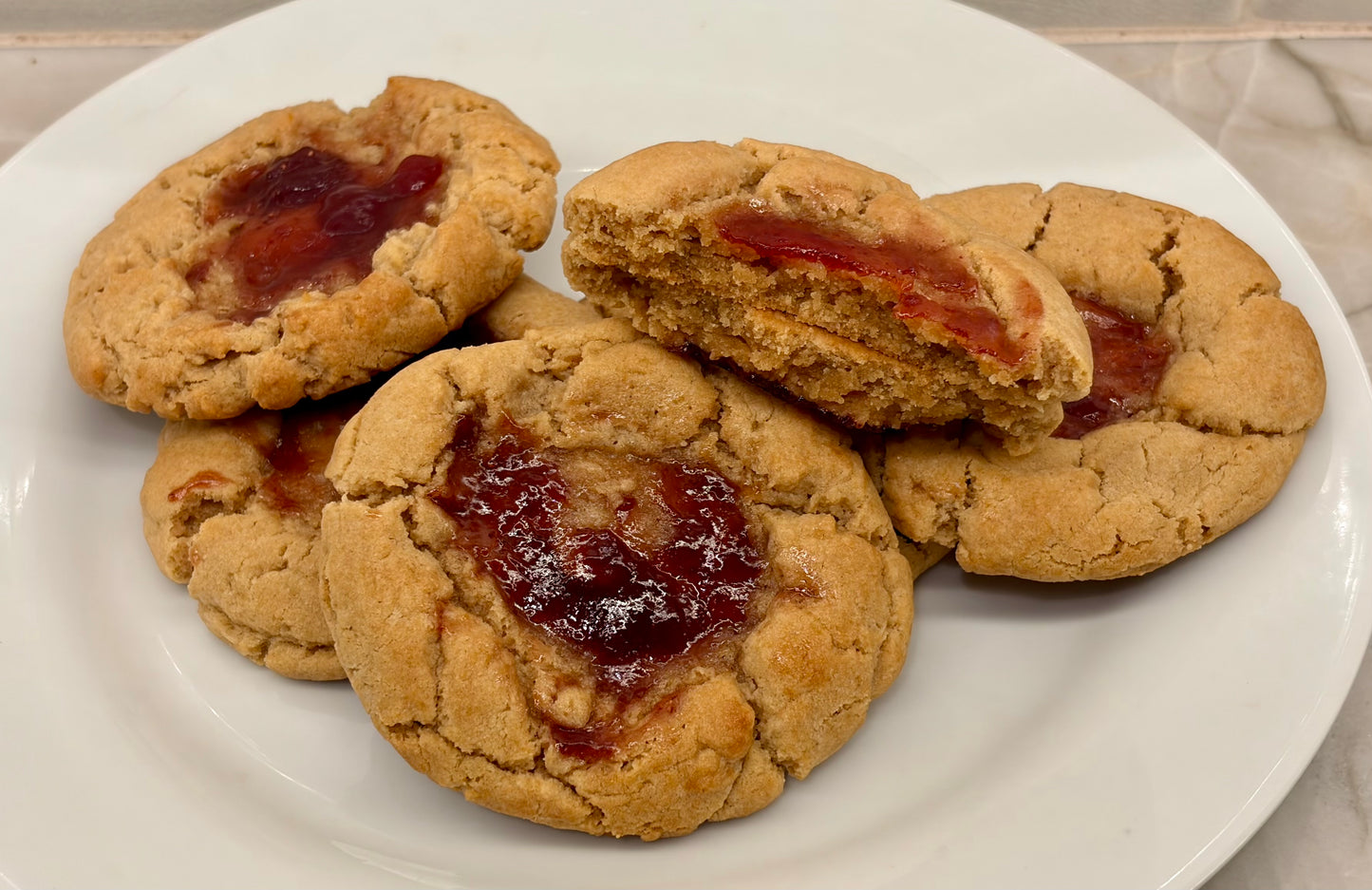 Gourmet Peanut Butter & Jelly Cookies