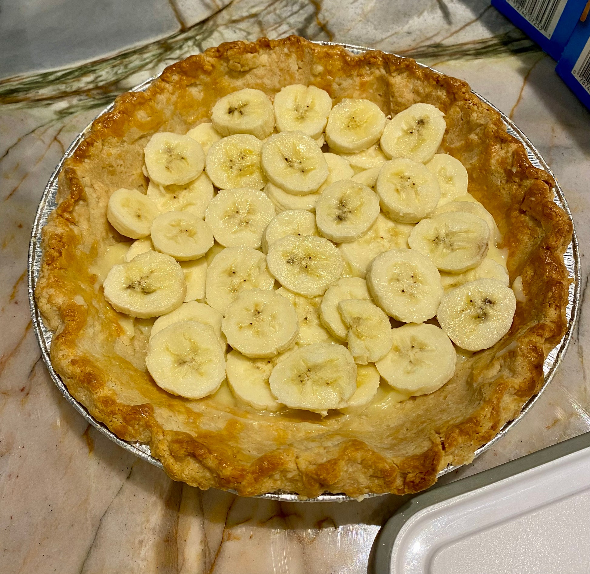 Banana Cream Pie Homemade Real Banana 9" - Confectionery Cuisine