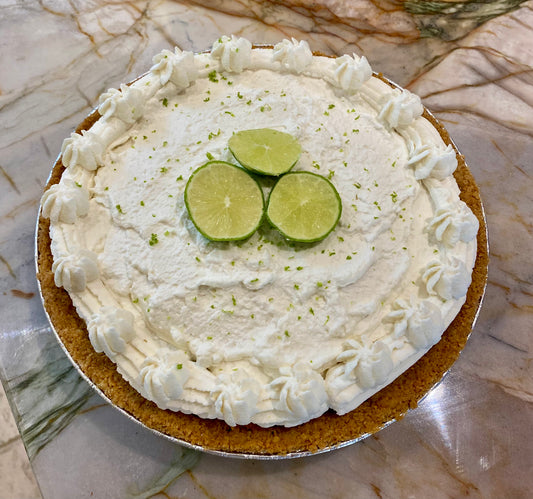 Key Lime Pie Homemade 9" - Confectionery Cuisine