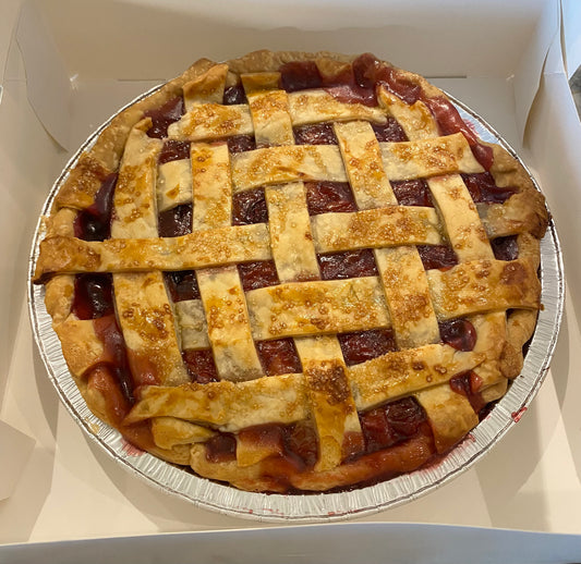 Tart Cherry Pie Homemade 9" - Confectionery Cuisine