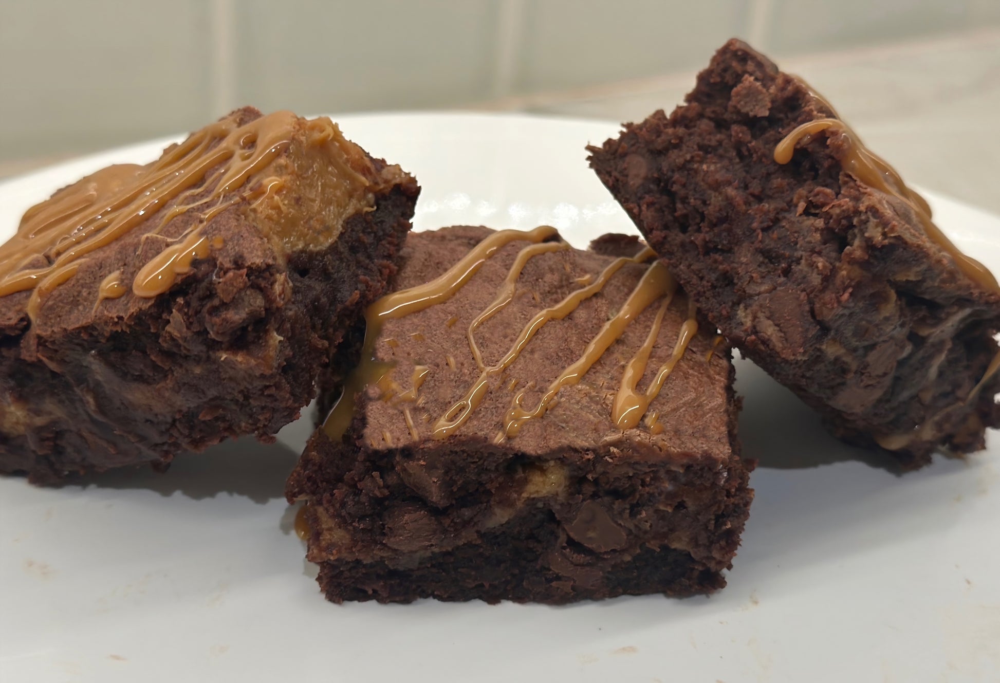 Gluten Free Fudgy Caramel Brwonies - Confectionery Cuisine
